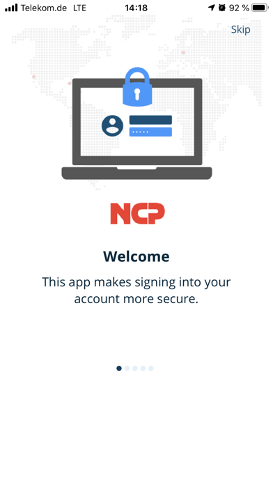 Screenshot #1 pour NCP Authenticator