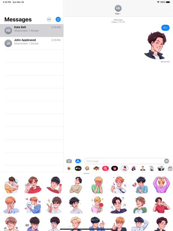 Screenshot #4 pour K-Pop Stickers Pack
