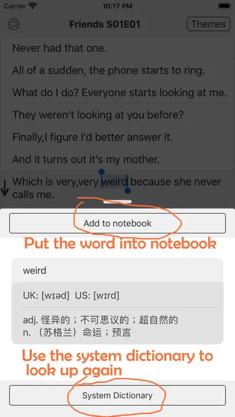 lyric player, subtitle player