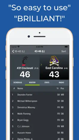 Game screenshot East Carolina Football App hack