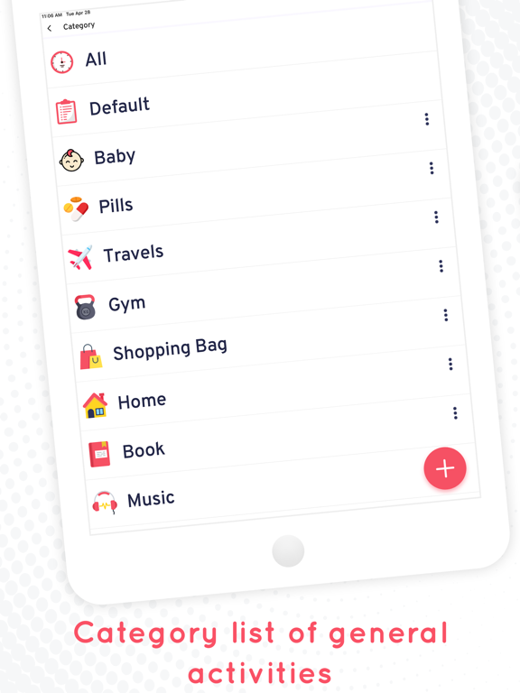 Timestamper: Activity Tracker iPad screenshot 7 - Productivity app