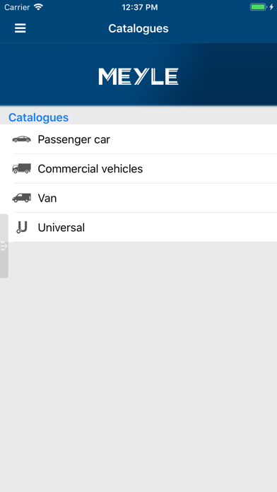 MEYLE Parts Screenshot