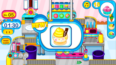 Cooking colorful ice cream screenshot 5