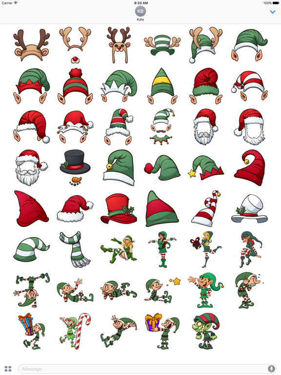 Screenshot #5 pour Elf U Christmas Stickers