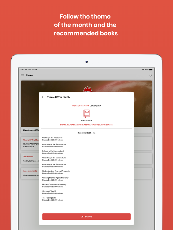Winners World iPad screenshot 4 - Lifestyle app