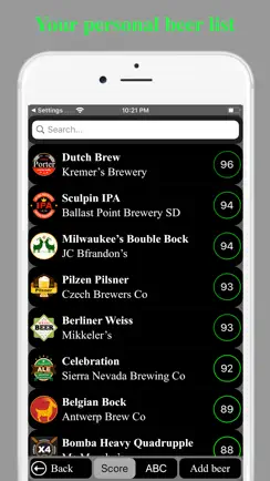 Beerista, the beer tasting app iPhone image 2