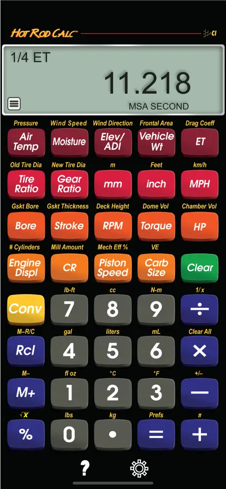 Hot Rod Calc