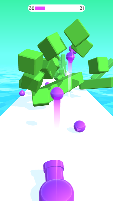 Blocky Road 3D screenshot 3