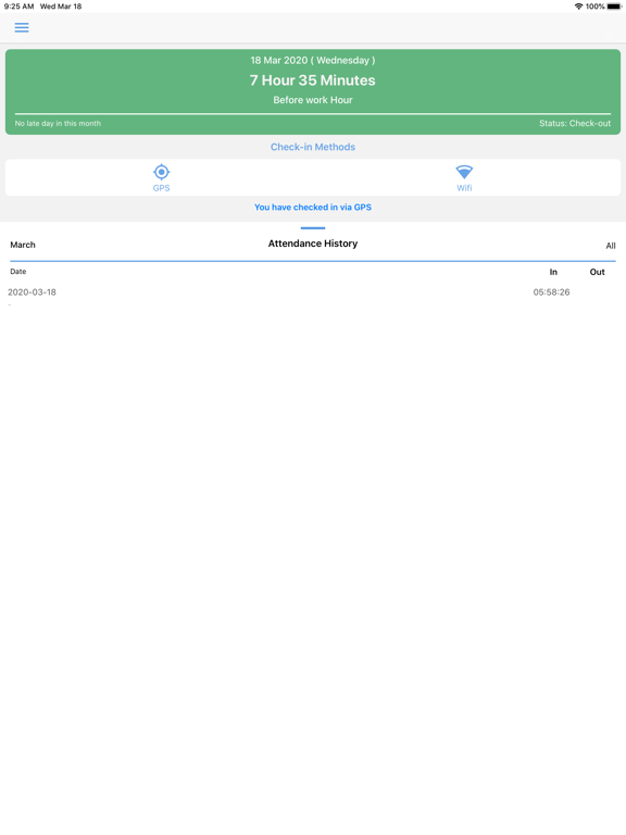 DailyHRMS iPad screenshot 1 - Business app