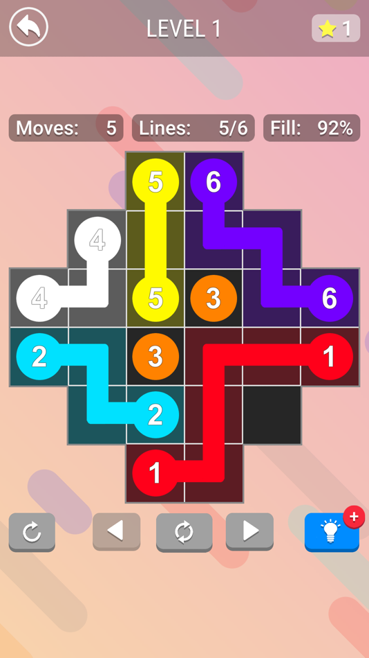 #1. Dot Link - Fill Block (iOS) Podle: YPISOFT. corp