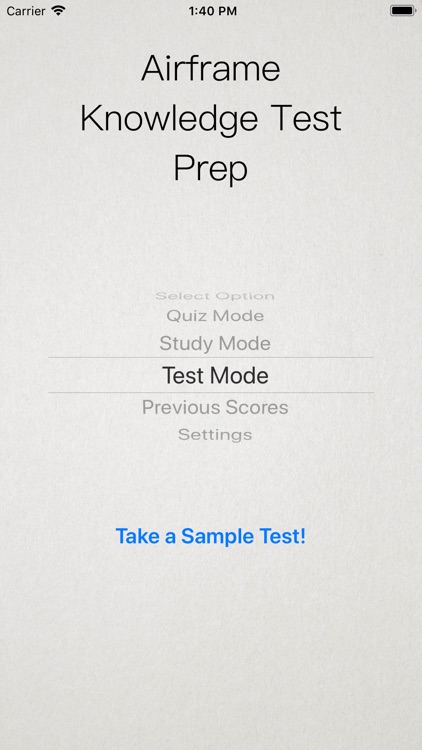 Airframe Knowledge Test Prep