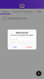 iptv easy - m3u playlist iphone screenshot 2