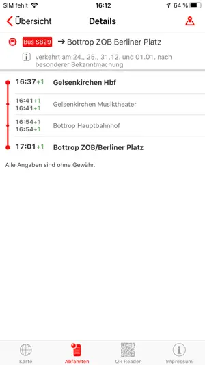 DB Busradar NRW screenshot 4