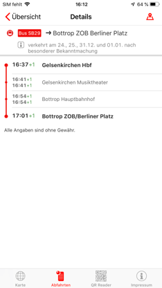 DB Busradar NRW screenshot 4