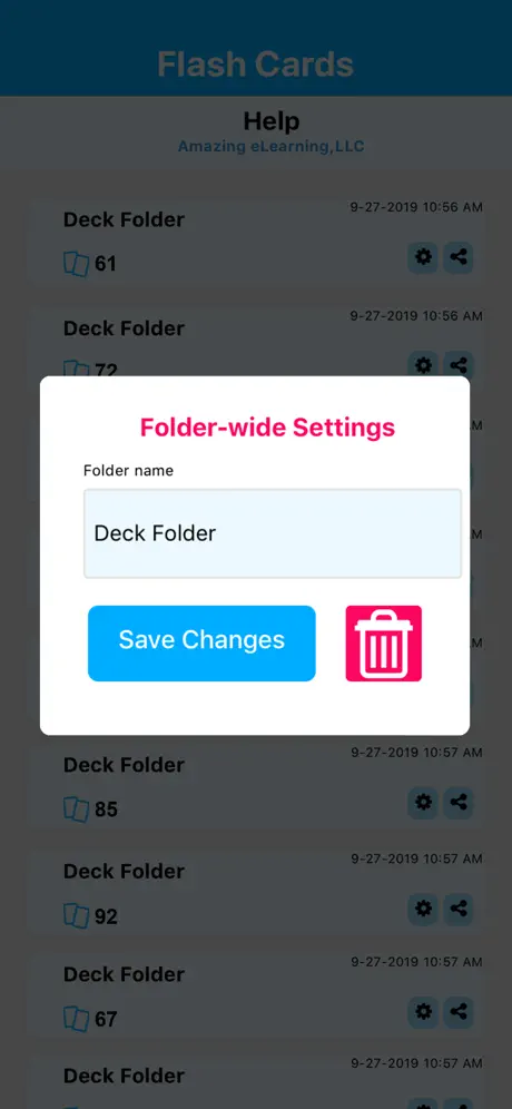 Easy FlashCard Maker