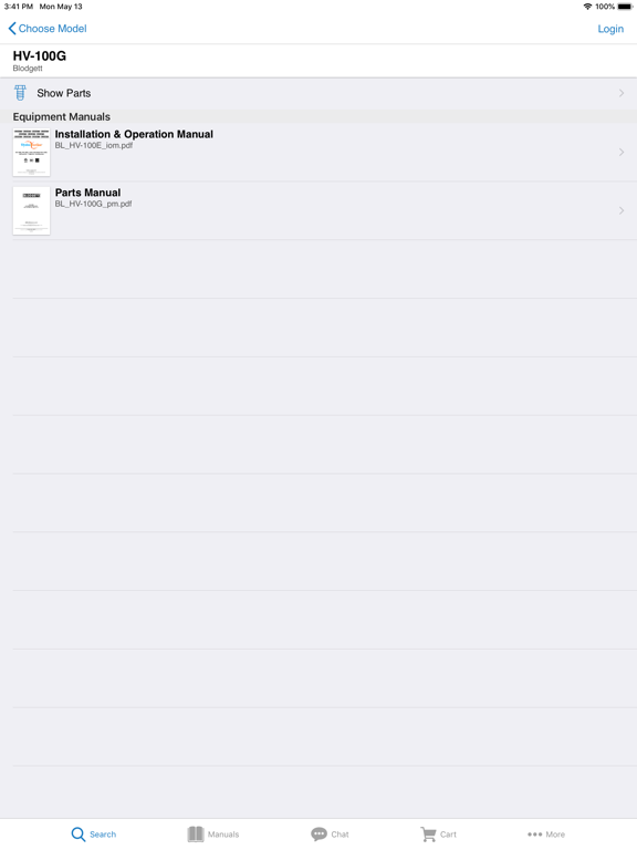 Middleby Advantage iPad screenshot 3 - Business app