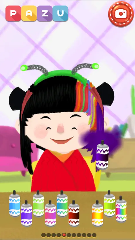 Hair salon games for toddlers