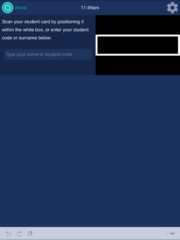 SEQTA Kiosk app screenshot