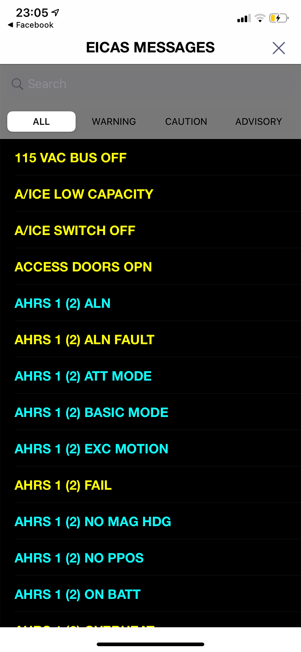 E145 Virtual Panel