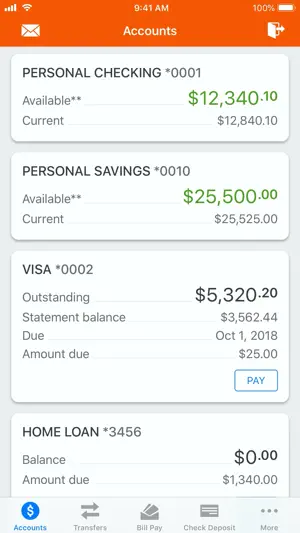 Midland States Bank Mobile screenshot 2
