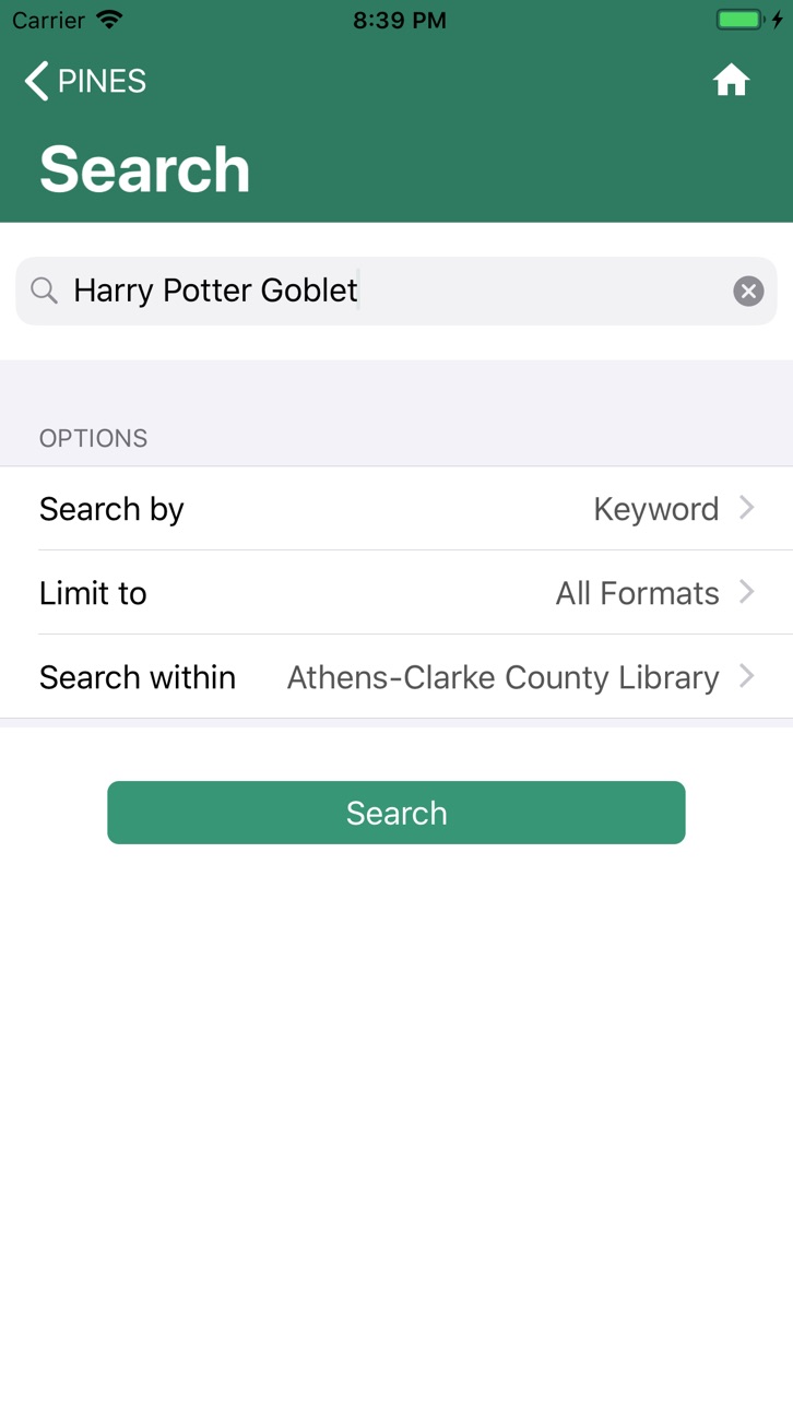 iPhone screenshot