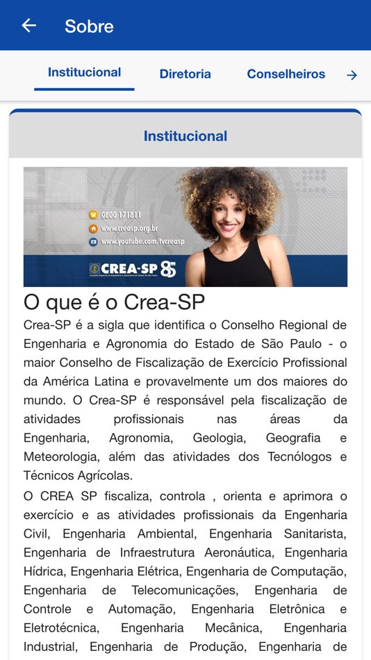 #6. CREA-SP (iOS) 由: Conselho Regional de Engenharia e Agronomia do Estado de Sao Paulo