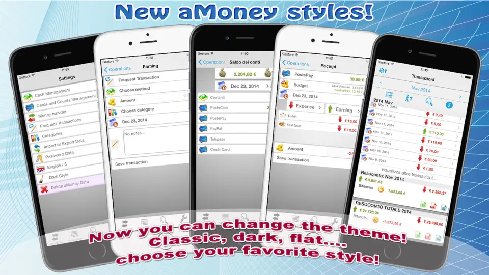 Capture d'écran de AMoney - Gestion De L'argent sur iPhone 5