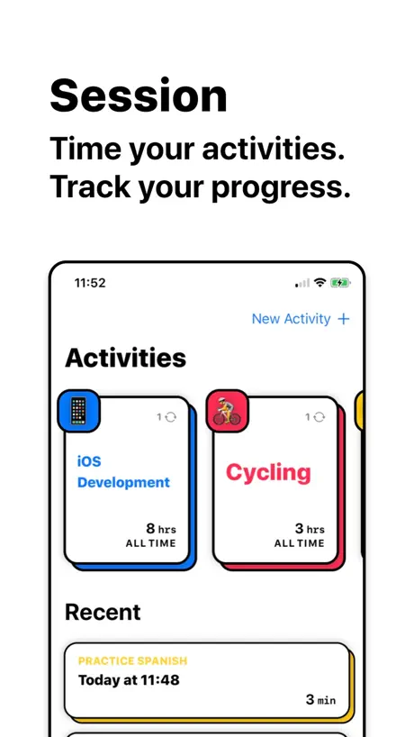 Session – Activity Timer