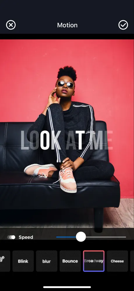 MOTT - Motion Text On Photos