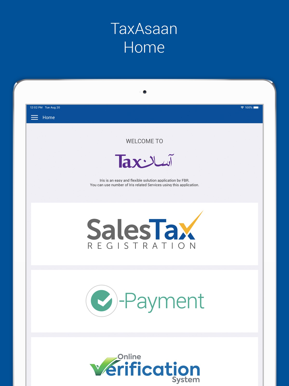 Tax Asaan ipad screenshot 3