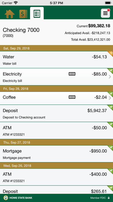 Home State Bank IA Business Screenshot