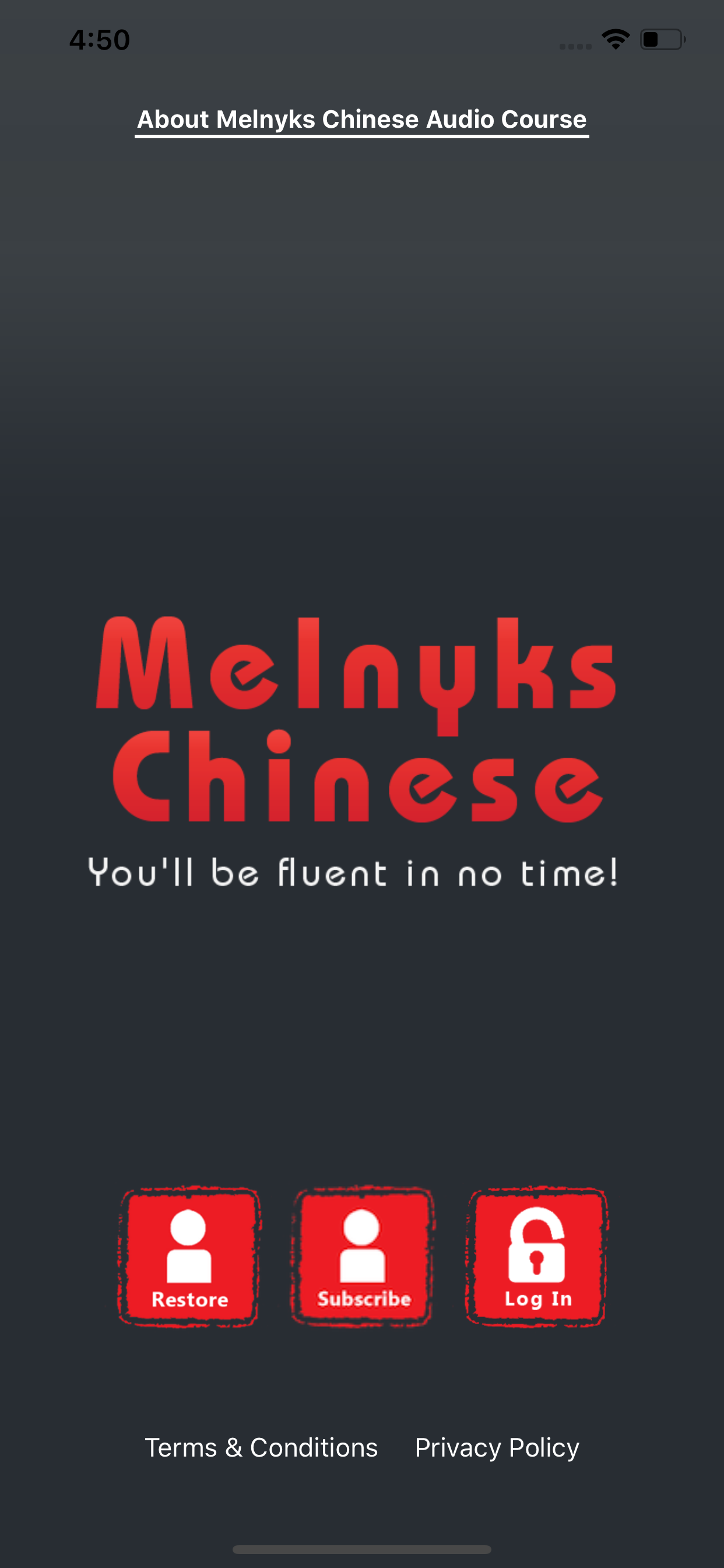Mandarin Chinese Audio Course