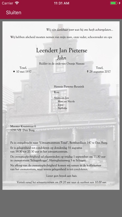 Uitvaartcentrum Texel screenshot-3