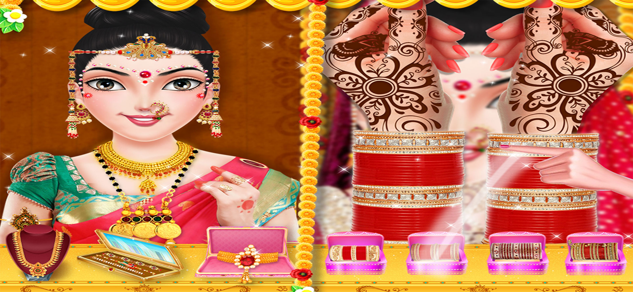 Indian Wedding Bride Salon