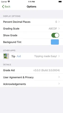 Game screenshot Grade Aid hack