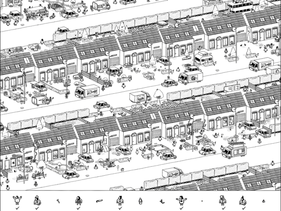 Hidden Folks iPad app afbeelding 2