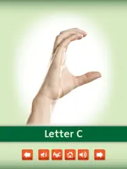 sign alphabet flash cards ipad images 1