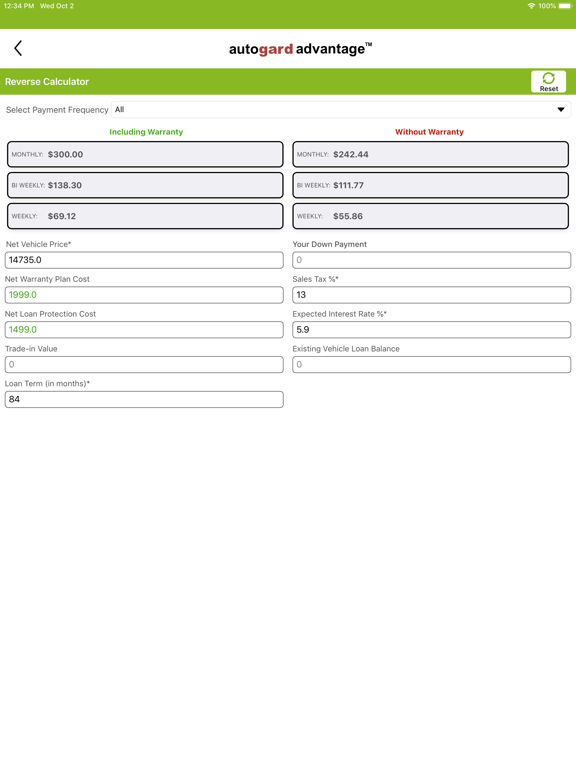 Screenshot #6 pour Autogard Car Loan Calculator