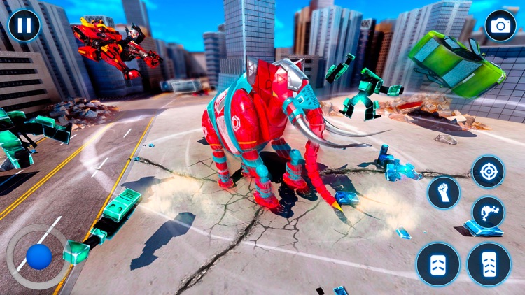 Angry Elephant Robot Rampage