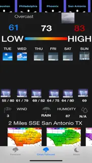 instant noaa weather forecast iphone screenshot 3