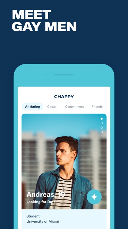Chappy - Gay Dating & Friends screenshot-0