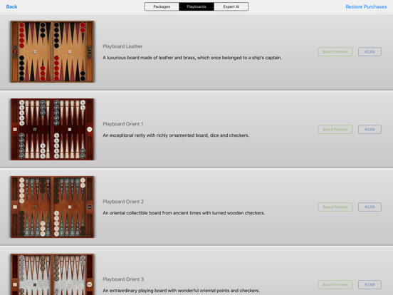 True Backgammon iPad app afbeelding 5