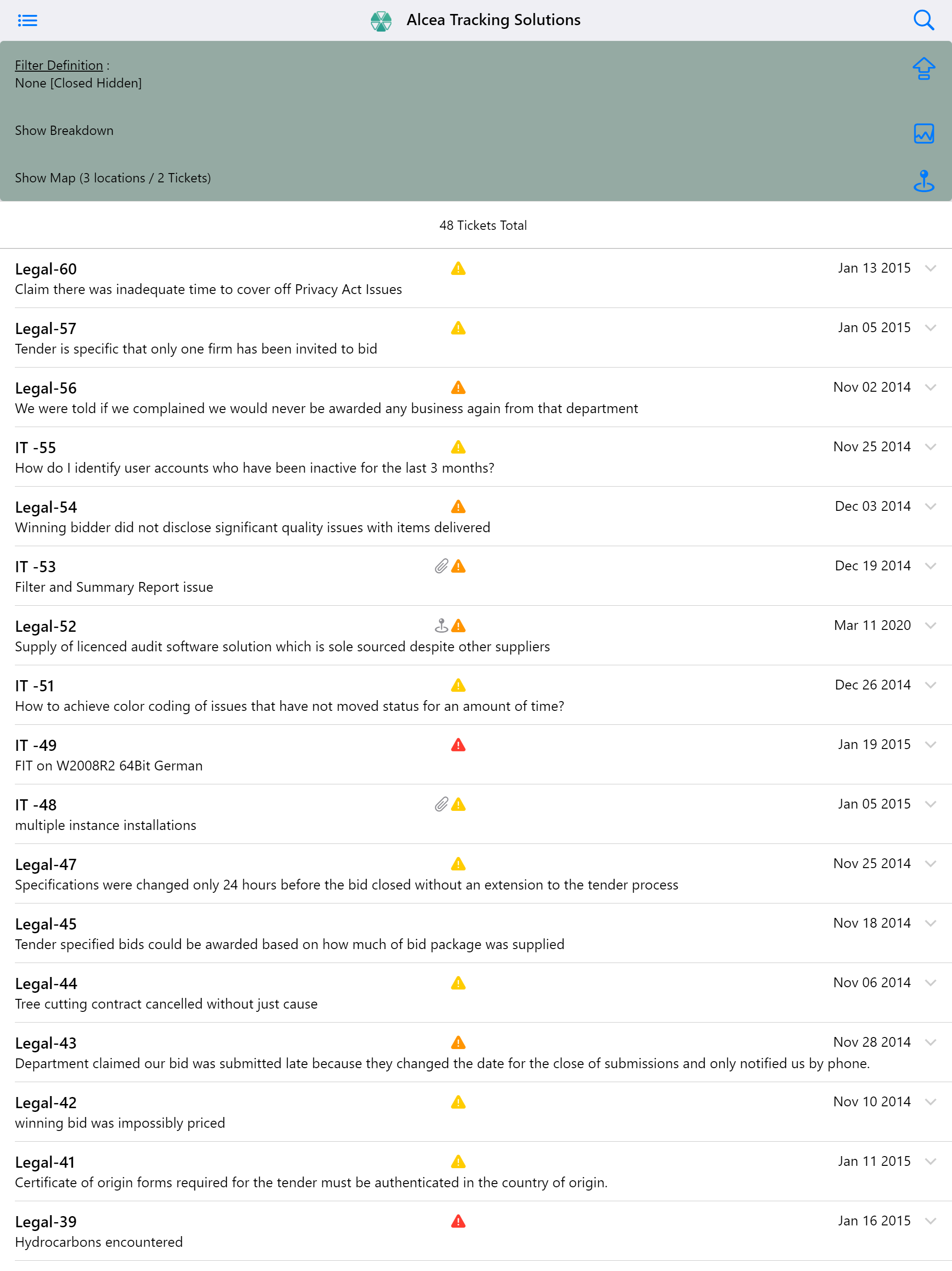 Alcea Mobile App