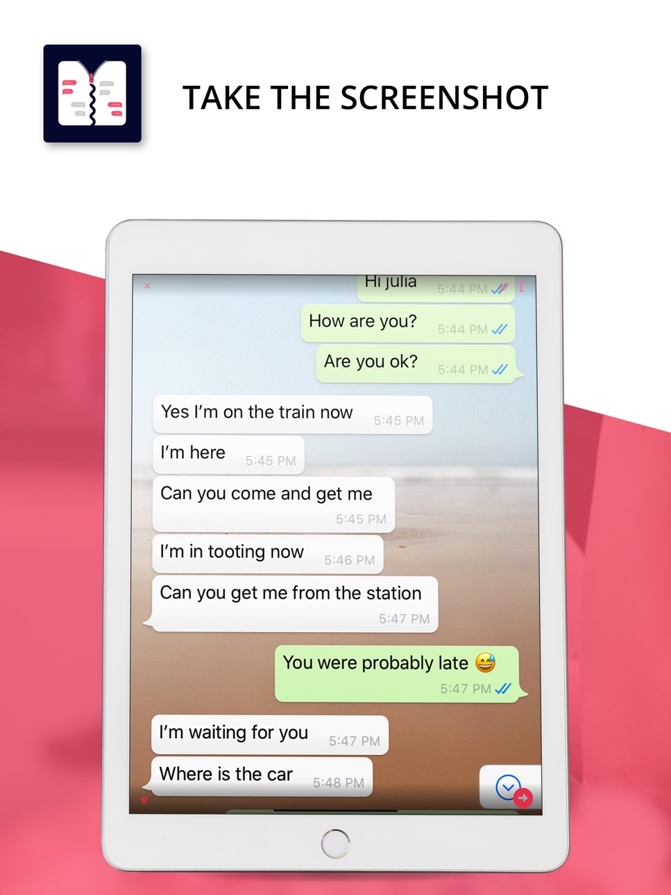 iPad screenshot