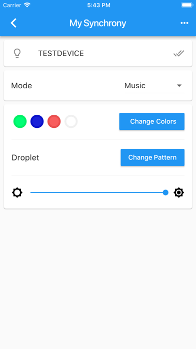 Screenshot #2 pour Synchrony LEDs