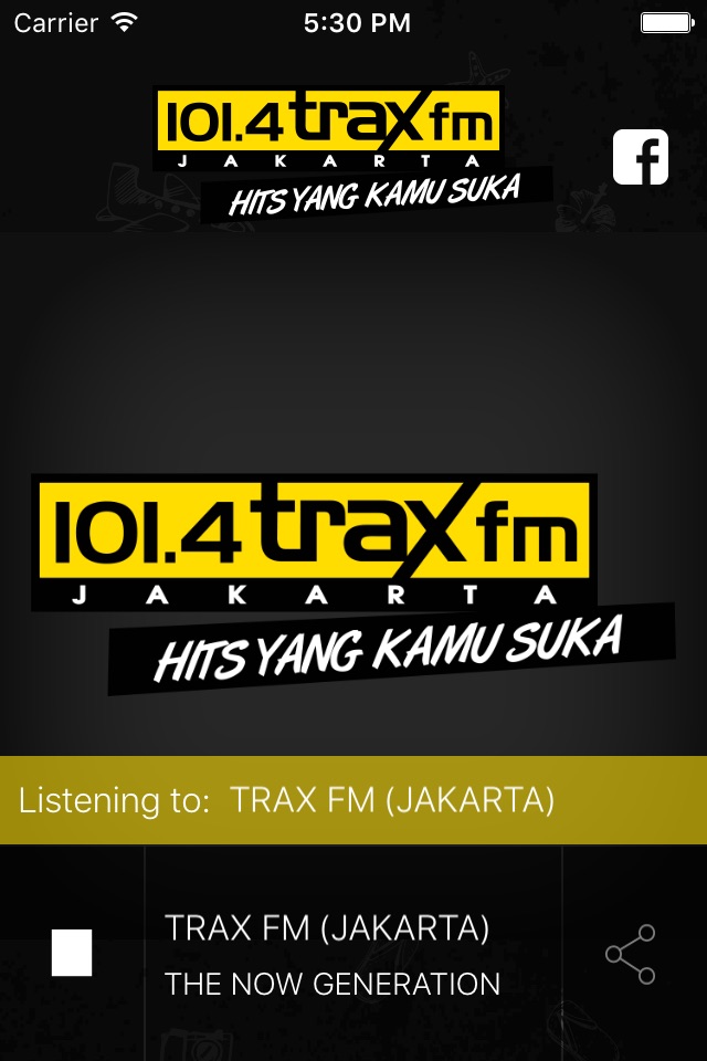 Trax FM screenshot 2