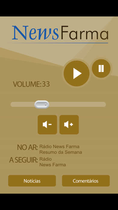 Screenshot #1 pour Rádio News Farma