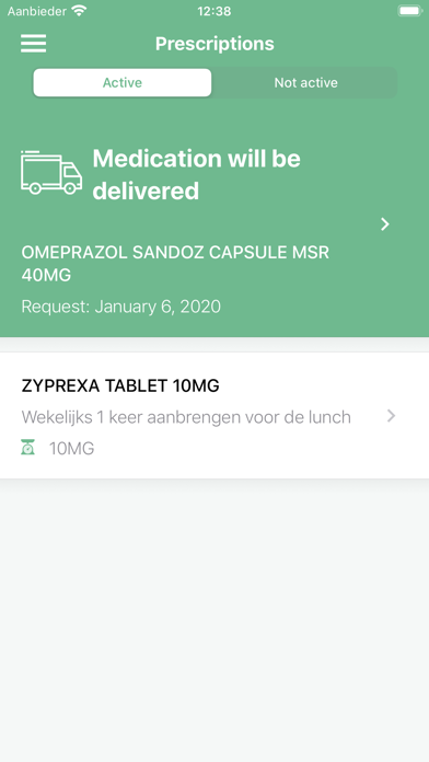 Screenshot #2 pour MedicatieThuis