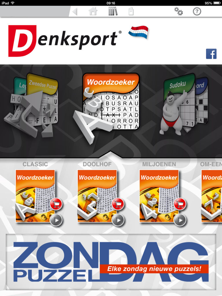 #1. Denksport NL (iOS) Podle: Keesing Media Group B.V.