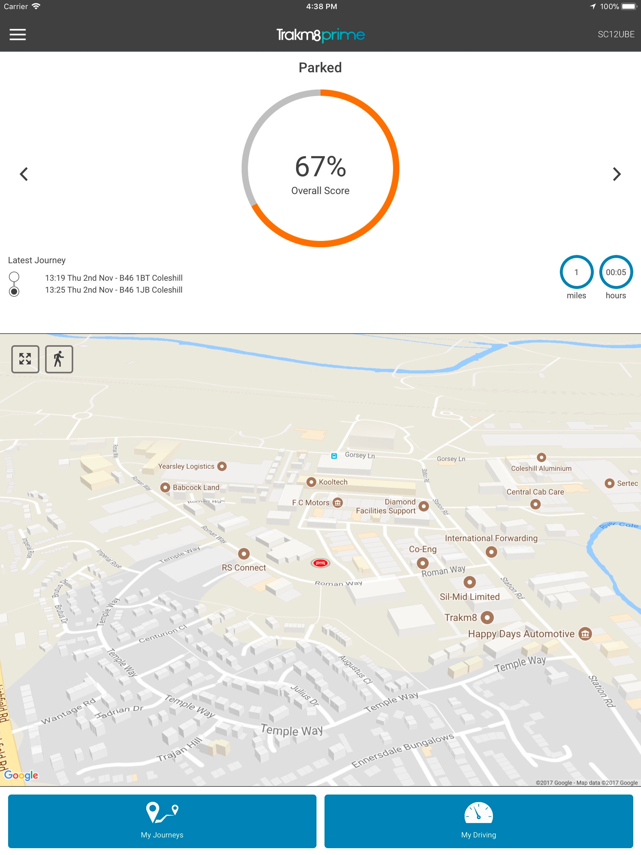Trakm8 Drive screenshot 6